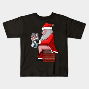 Santa Claus Christmas Nikolaus Ho Ho Ho Kids T-Shirt